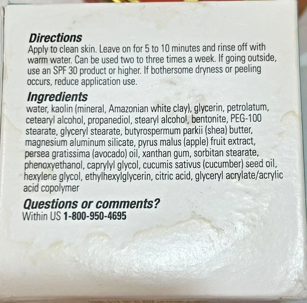 Proactiv Amazonian Clay Mask 3 Oz Pore Purifier Facial Skincare Sealed NIB
